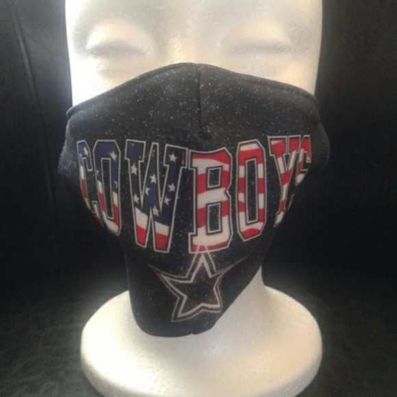 ๐ NEW Dallas Cowboys Unisex Face Mask - Picture 3 of 7